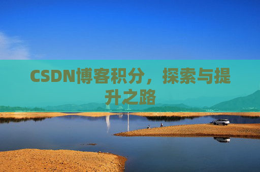 CSDN博客积分，探索与提升之路